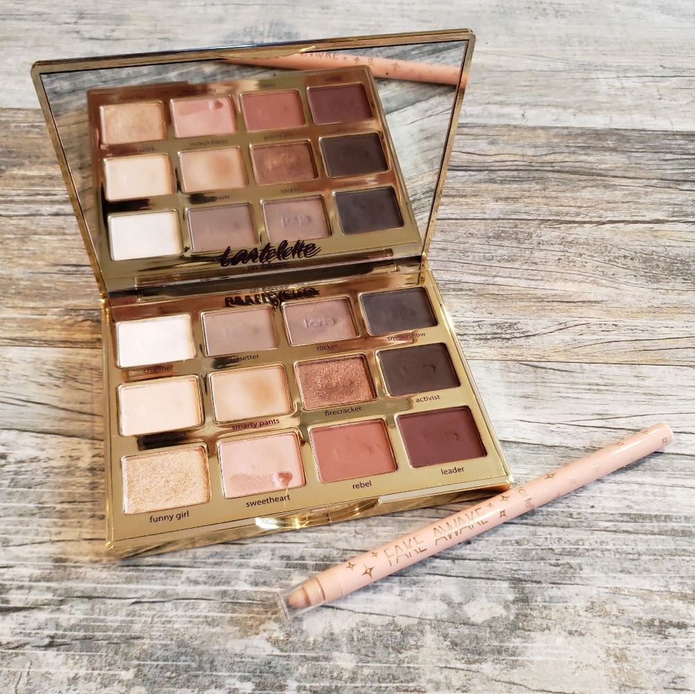 Tartlette In Bloom Palette & Fake Awake Eyeliner